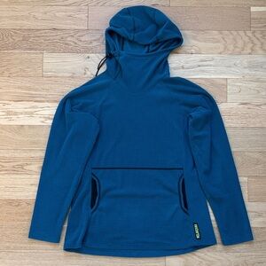 Melanzana Blue Pullover Hoodie - Womens Medium